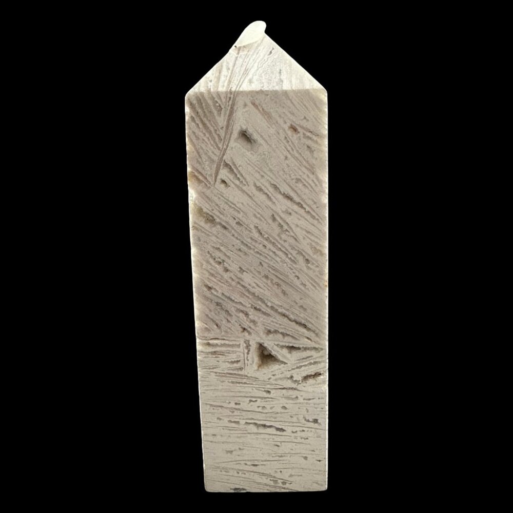 Mexican Agate Druzy Tower crystal Freeform natural stone healing